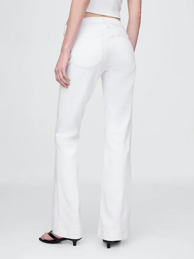 Lage taille, lange en slanke Jeans