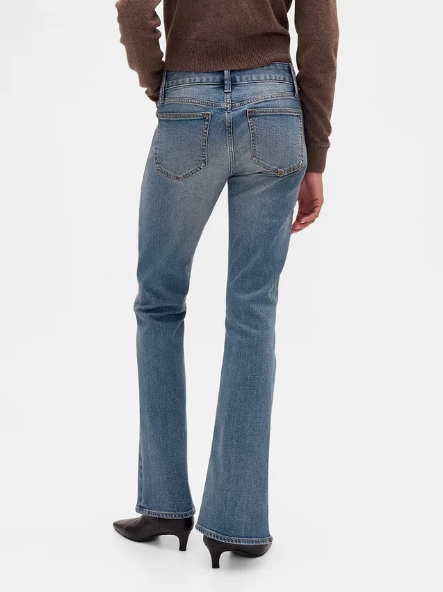 Lage taille, lange en slanke Jeans