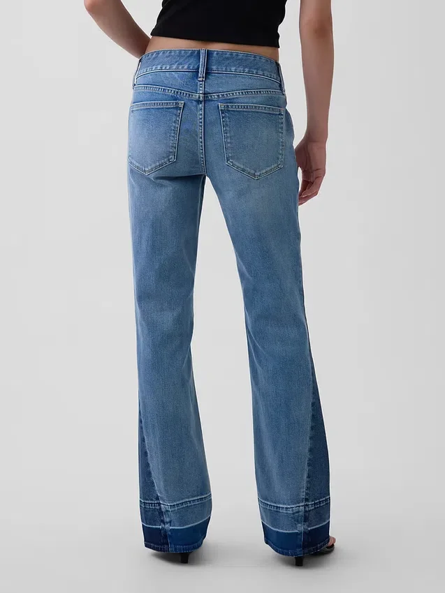 Lage taille, lange en slanke Jeans