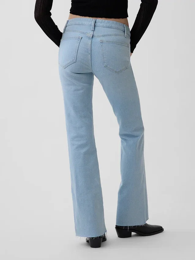 Lage taille, lange en slanke Jeans