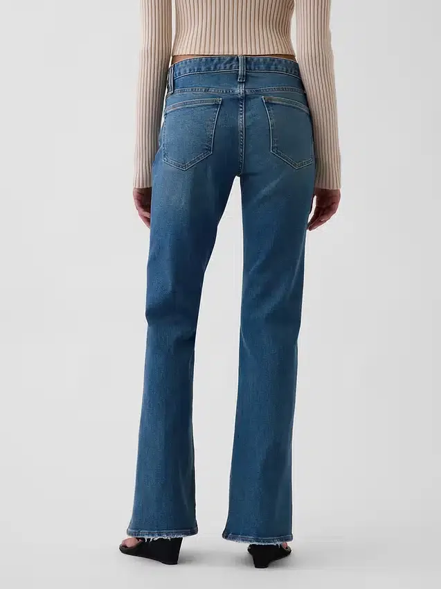 Lage taille, lange en slanke Jeans