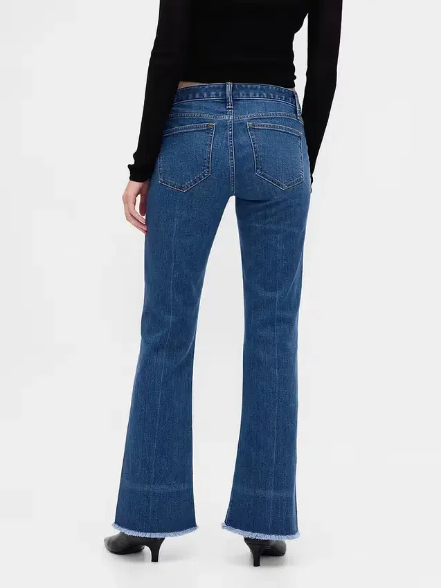 Lage taille, lange en slanke Jeans