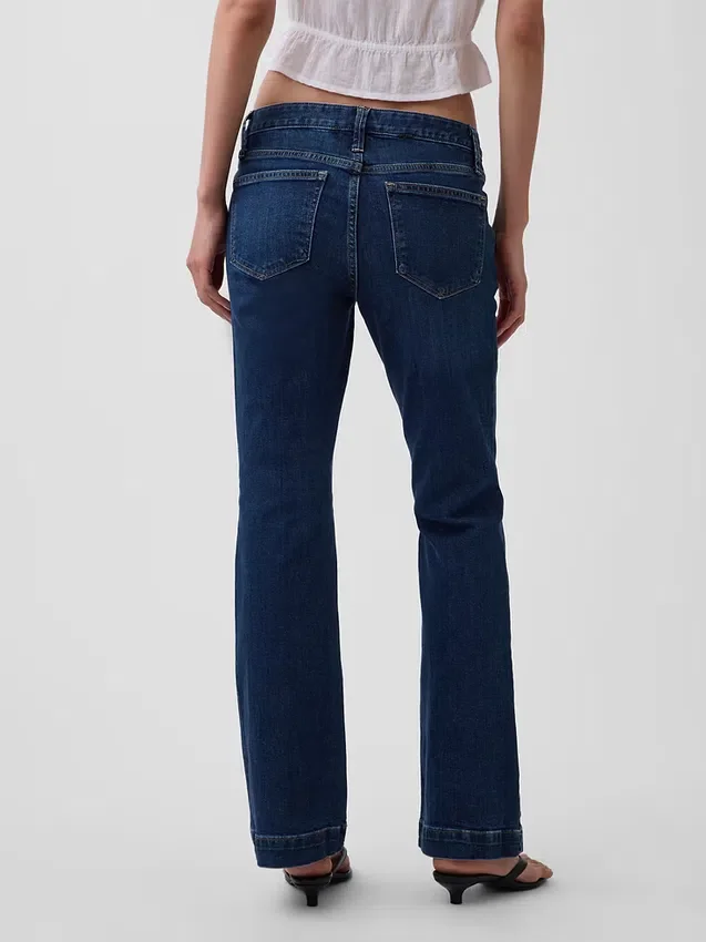 Lage taille, lange en slanke Jeans