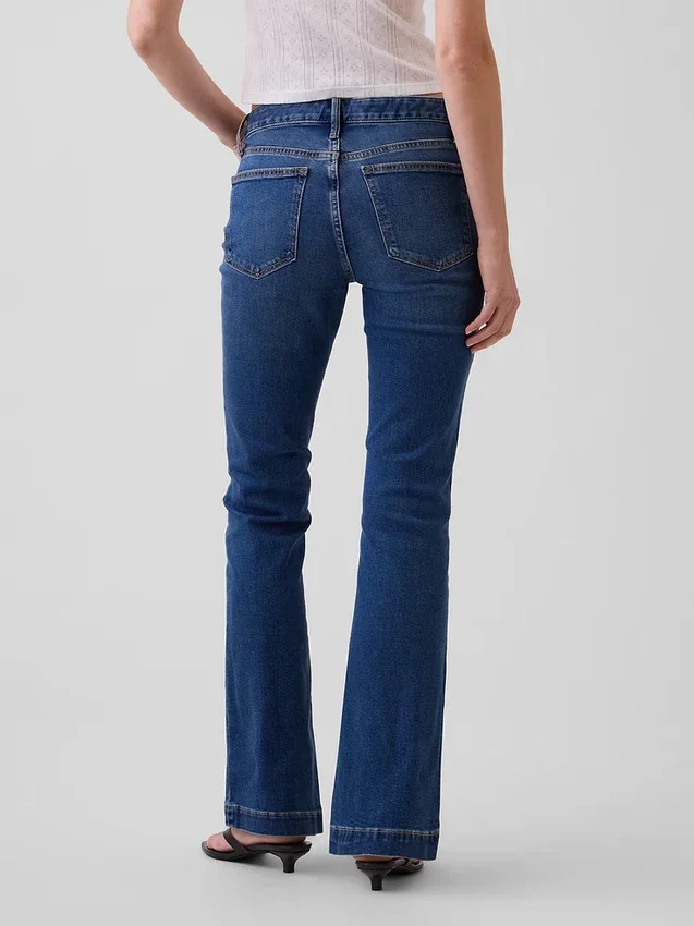 Lage taille, lange en slanke Jeans