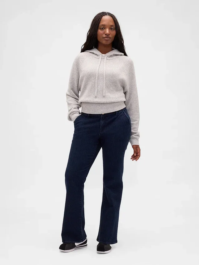 Lage taille, lange en slanke Jeans