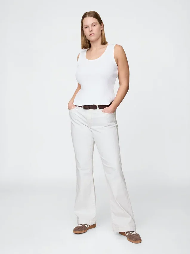 Lage taille, lange en slanke Jeans