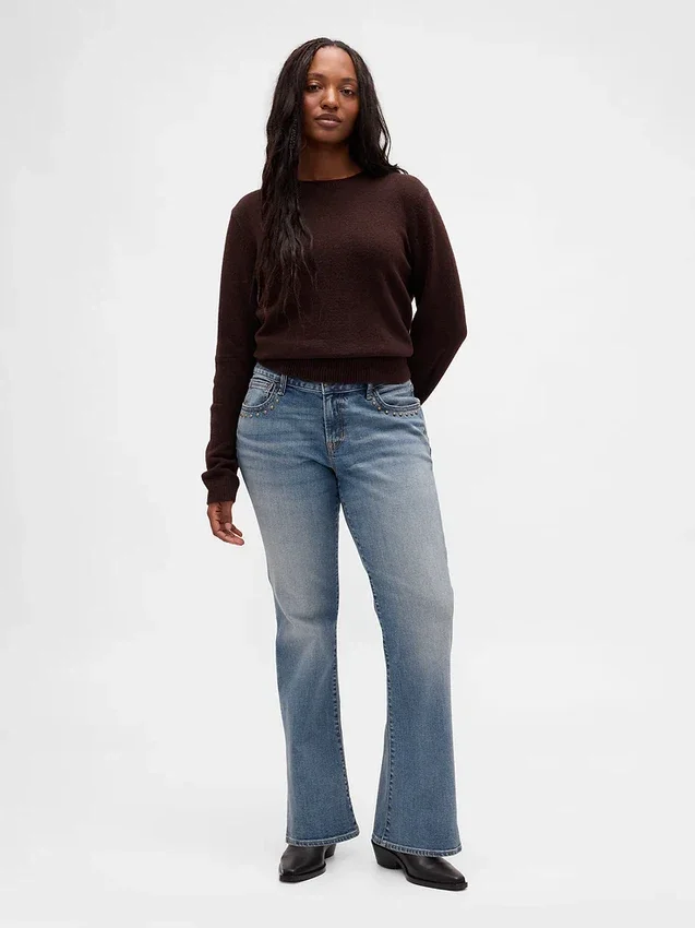 Lage taille, lange en slanke Jeans