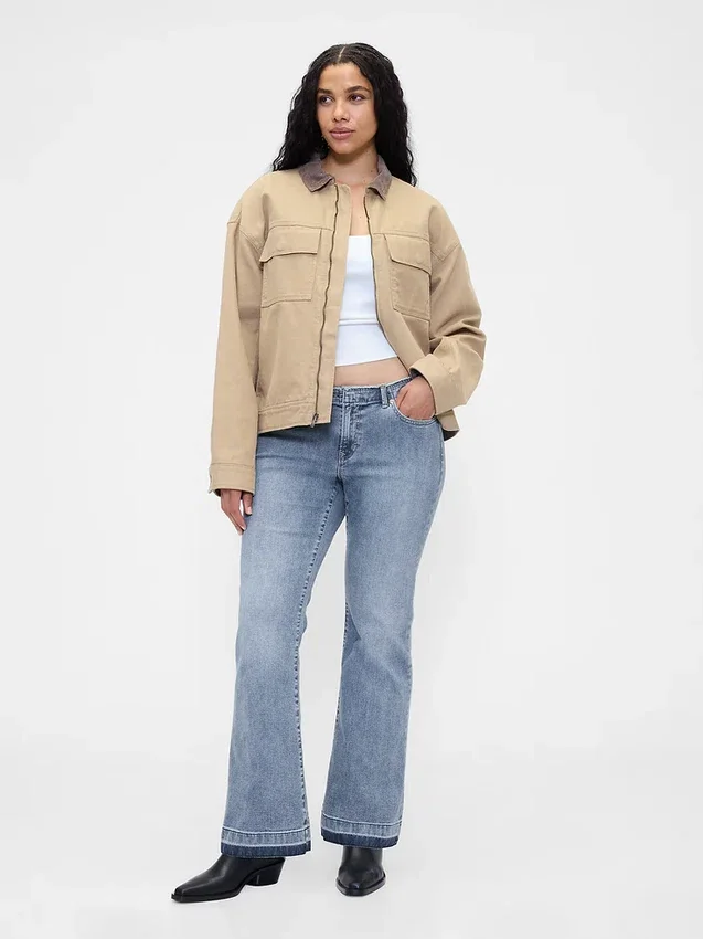 Lage taille, lange en slanke Jeans