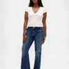 Lage taille, lange en slanke Jeans