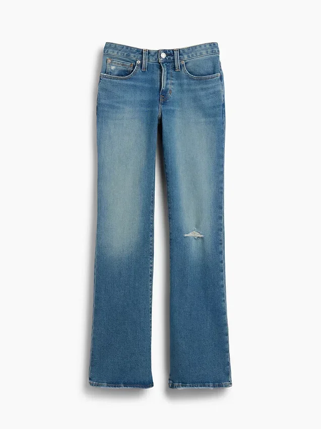 Lage taille, lange en slanke Jeans