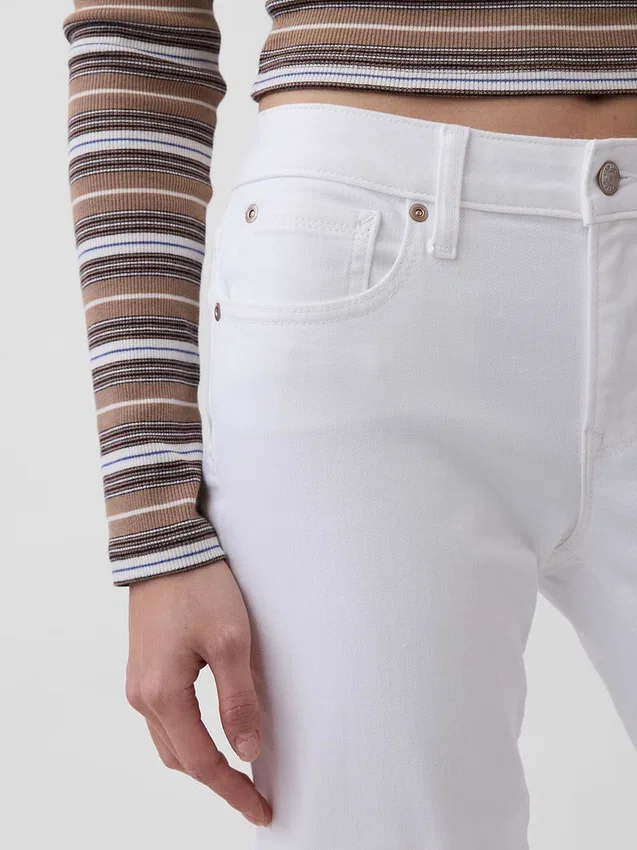 Lage taille, lange en slanke Jeans