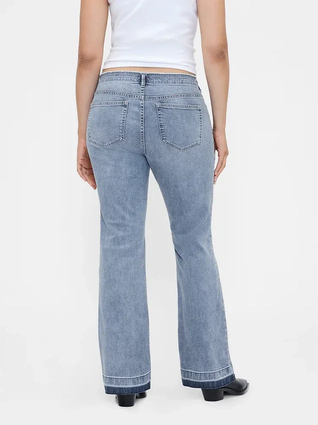 Lage taille, lange en slanke Jeans