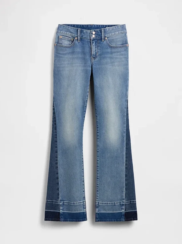 Lage taille, lange en slanke Jeans