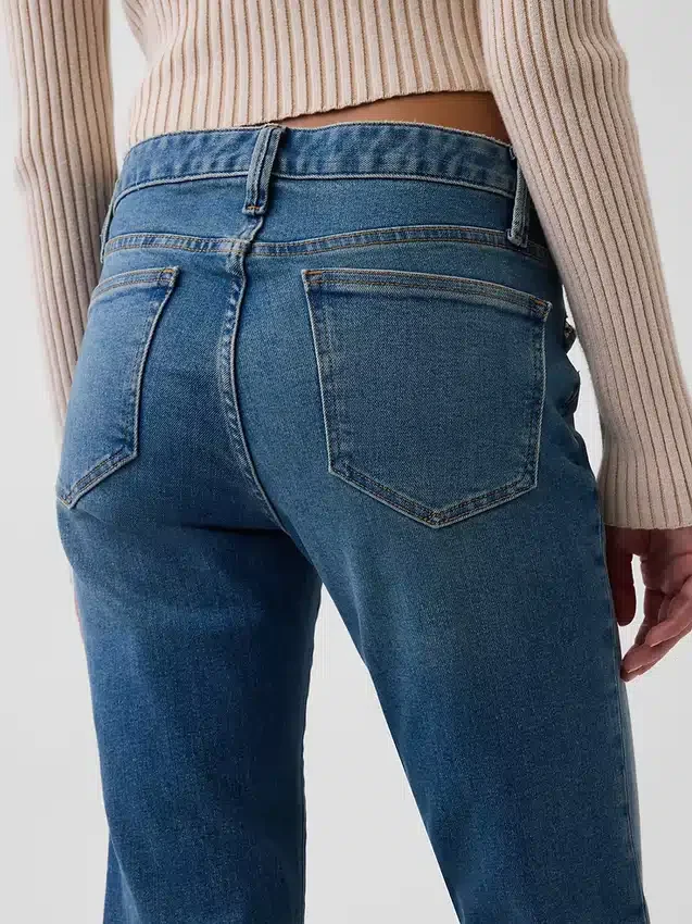 Lage taille, lange en slanke Jeans