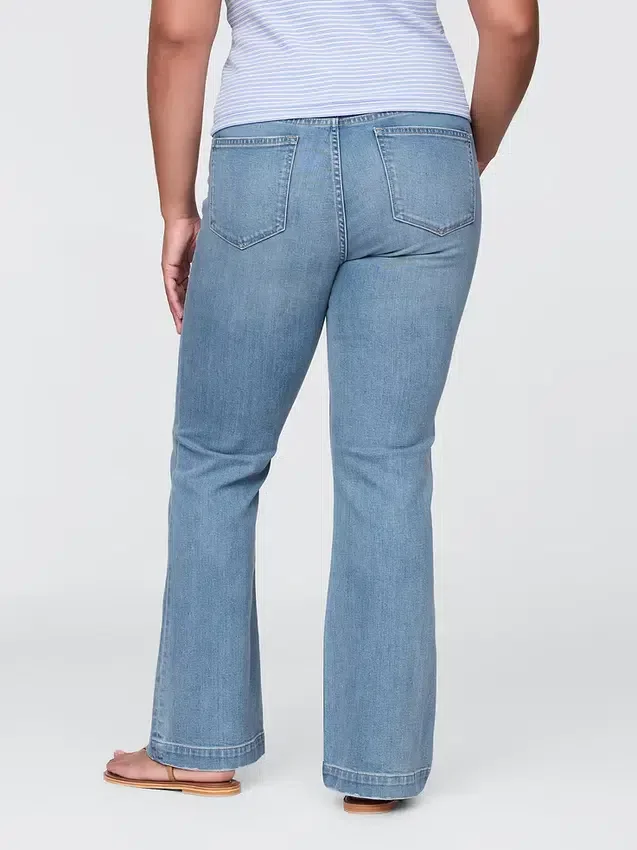 Lage taille, lange en slanke Jeans