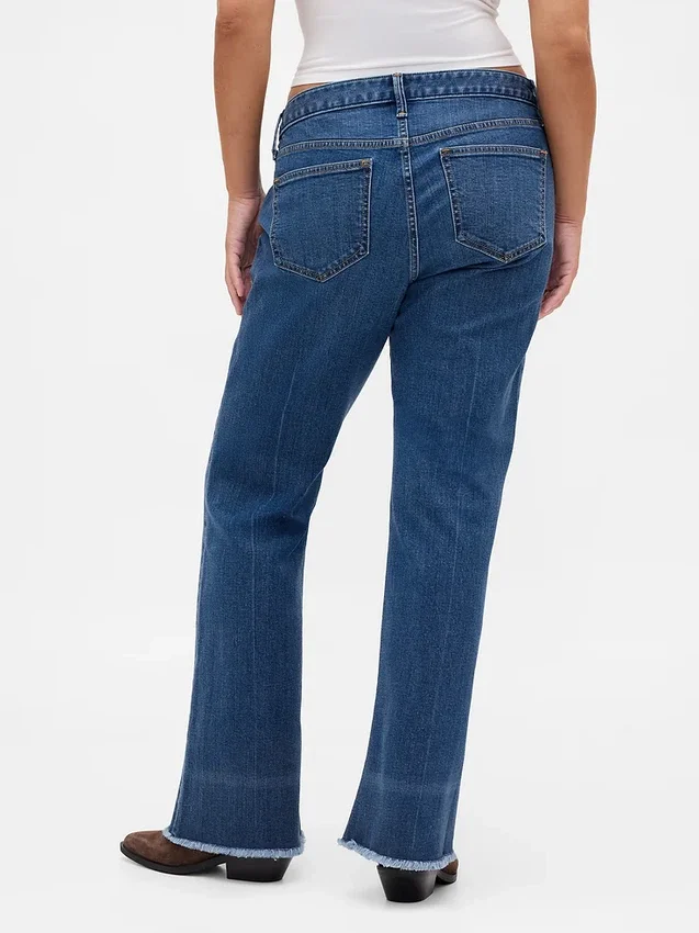 Lage taille, lange en slanke Jeans