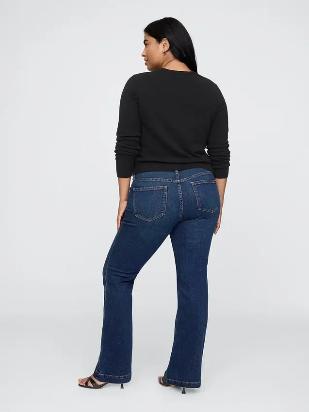 Lage taille, lange en slanke Jeans