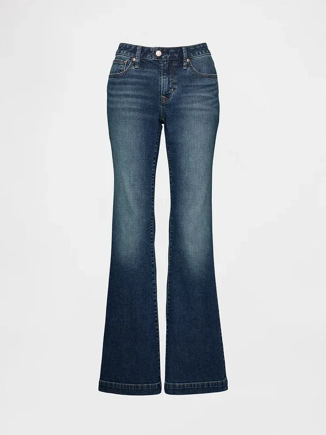Lage taille, lange en slanke Jeans