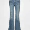Lage taille, lange en slanke Jeans