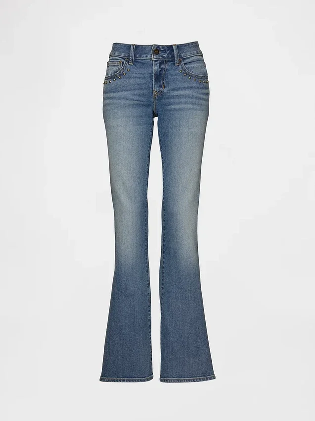 Lage taille, lange en slanke Jeans