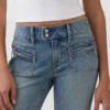 Lage taille, lange en slanke Jeans