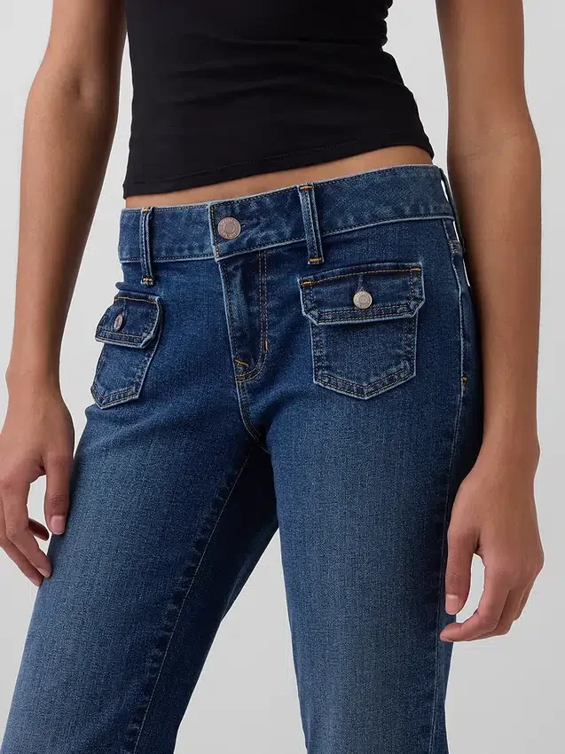 Lage taille, lange en slanke Jeans