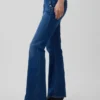 Lage taille, lange en slanke zeemansjeans