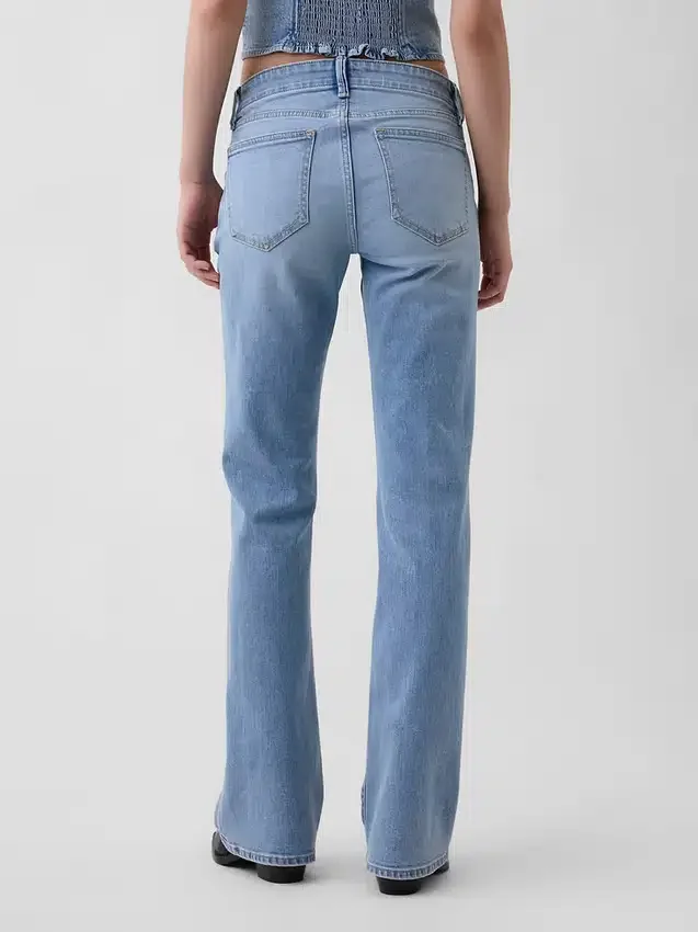 Lage taille, lange en slanke zeemansjeans