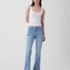 Lage taille, lange en slanke zeemansjeans