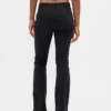 Lage taille twill broek met lang en slank silhouet