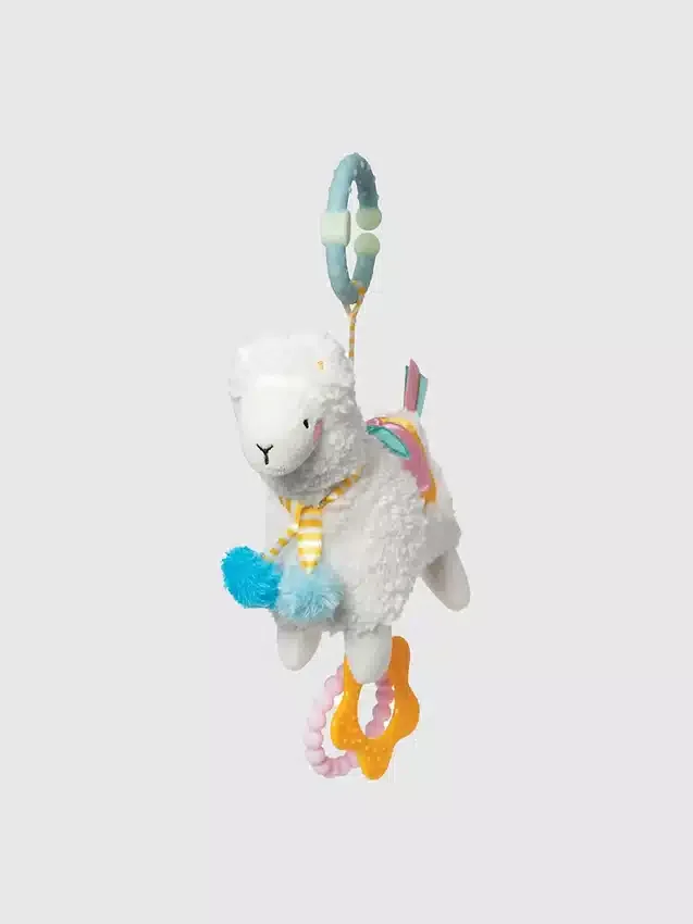 Lama-reis- en bijtspeeltje