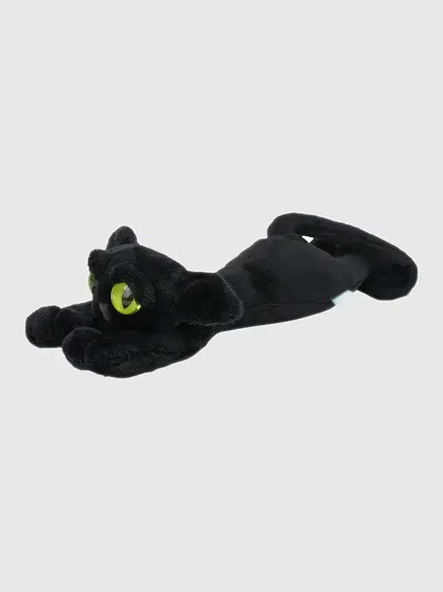 Lanky Cats Ziggy – Zwarte kattenknuffel