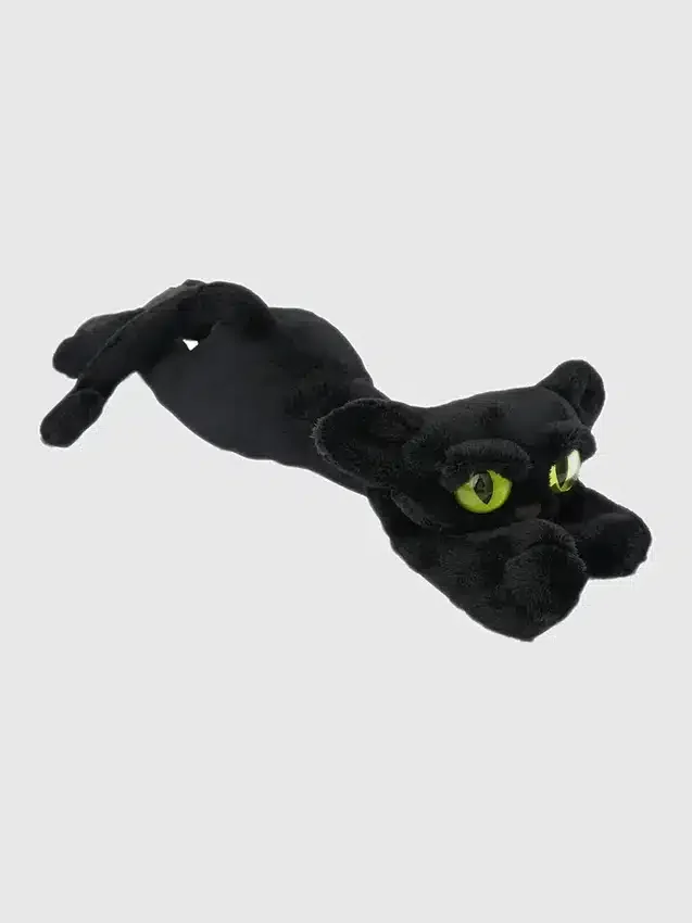 Lanky Cats Ziggy – Zwarte kattenknuffel