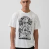 Led Zeppelin T-shirt met print in relaxte pasvorm