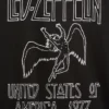 Led Zeppelin T-shirt met print in relaxte pasvorm
