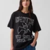 Led Zeppelin T-shirt met print in relaxte pasvorm