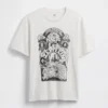 Led Zeppelin T-shirt met print in relaxte pasvorm