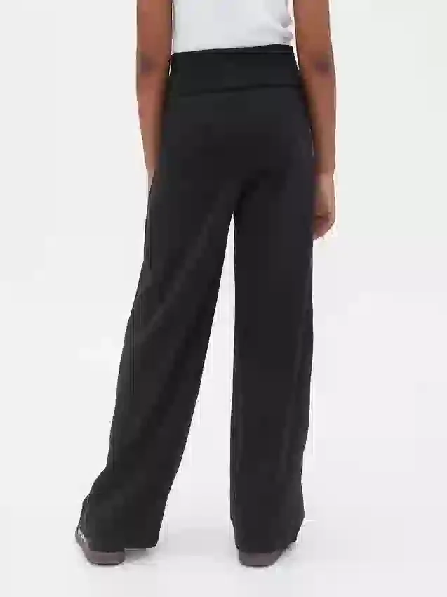Legging met brede pijpen en omgeslagen boord voor kinderen