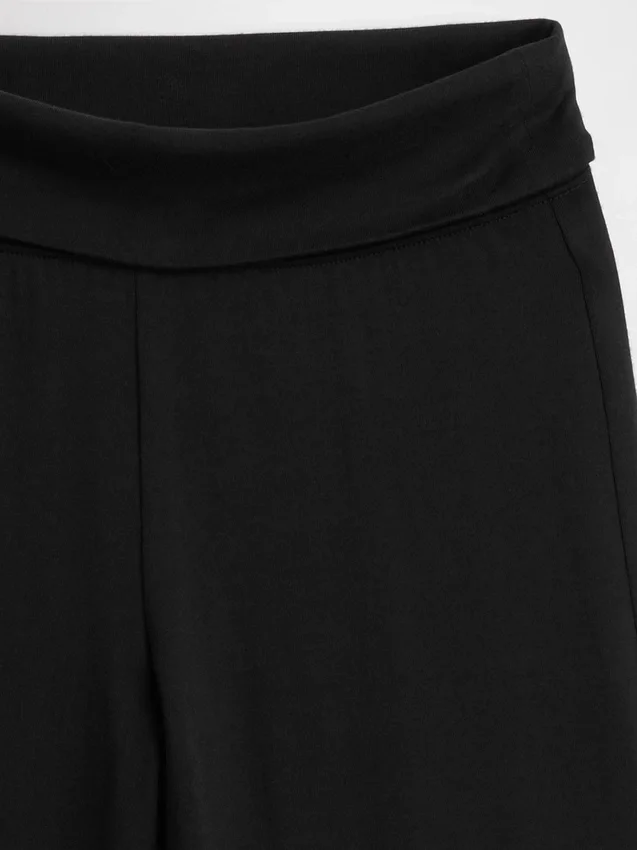 Legging met brede pijpen en omgeslagen boord voor kinderen