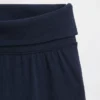 Legging met brede pijpen en omgeslagen boord voor kinderen