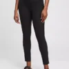 Legging met hoge taille en bi-stretch