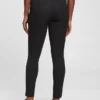 Legging met hoge taille en bi-stretch