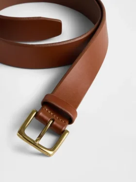 Leren riem