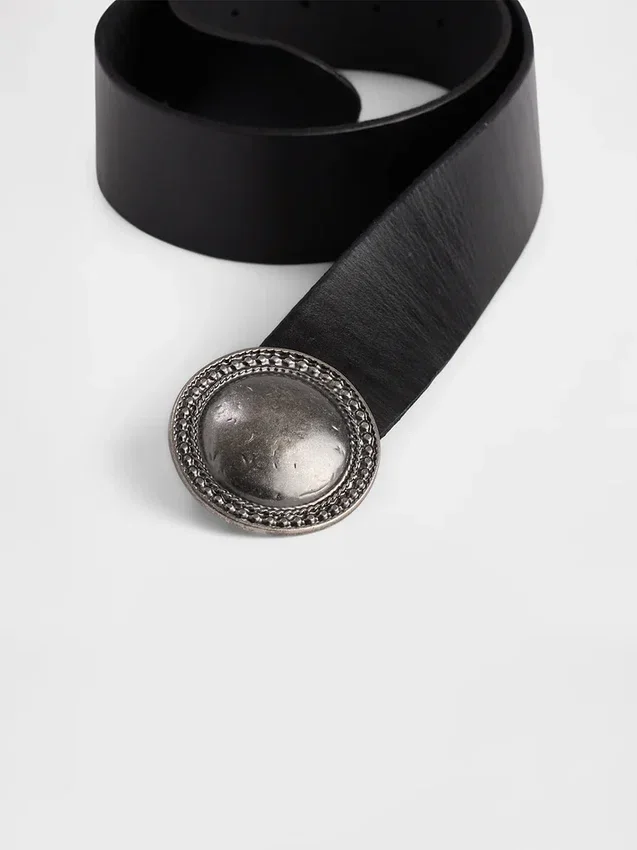 Leren westernriem