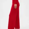 Lichtgewicht CashSoft Pointelle-pyjama-broek met hartjesmotief