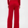 Lichtgewicht CashSoft Pointelle-pyjama-broek met hartjesmotief