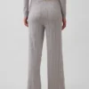 Lichtgewicht CashSoft Pointelle-pyjama-broek met hartjesmotief