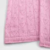 Lichtgewicht CashSoft Pointelle-pyjama-broek met hartjesmotief