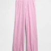 Lichtgewicht CashSoft Pointelle-pyjama-broek met hartjesmotief