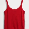 Lichtgewicht CashSoft pyjama-tanktop met hartjesmotief in pointelle-breisel